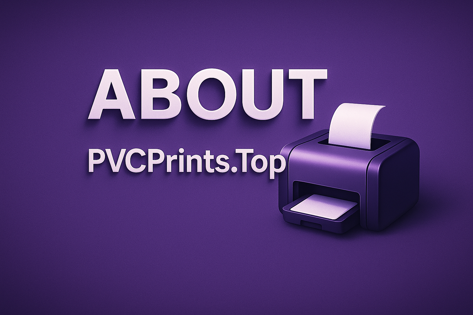 PVC Card Printing